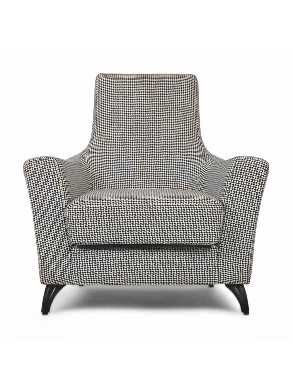 Braithwell Leisure Chair -  Black & White - IAAH